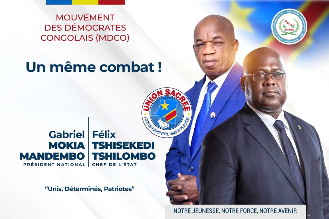 Avec le MDCO et Gabriel Mokia, Félix Tshisekedi bénéficie d’un appui politique des plus solides