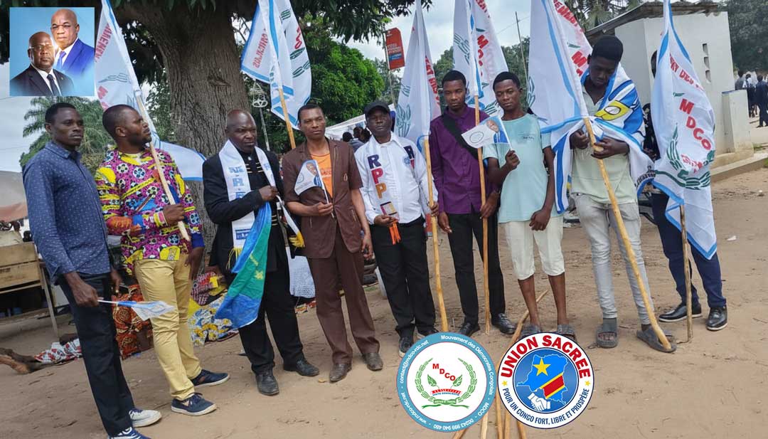 Félicitations et reconnaissance du travail exceptionnel de la Fédération MDCO Kasaï Central