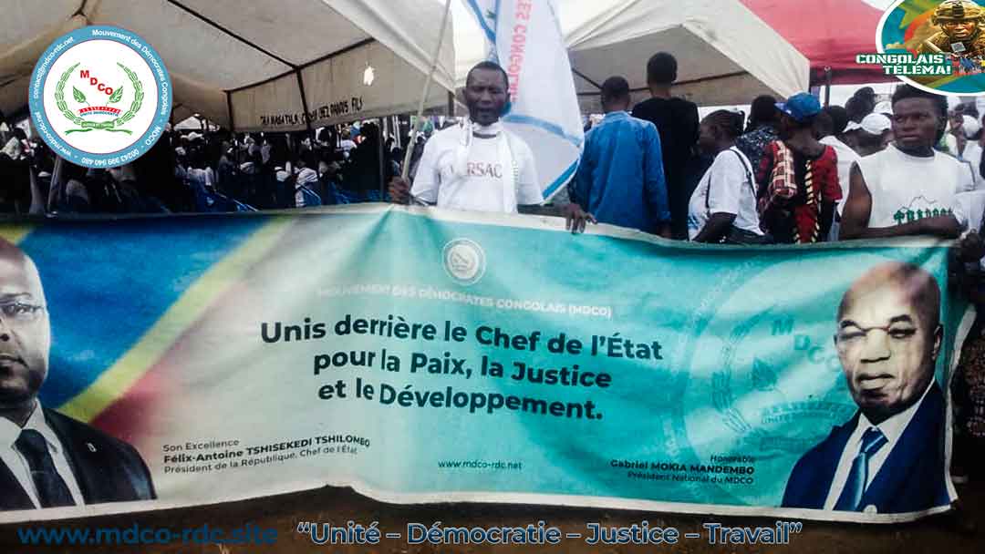 Kisantu en Effervescence : Le MDCO Mobilisé pour l’Accueil de la Première Ministre