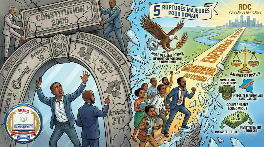 RDC : Pourquoi la Constitution de 2006 est devenue un « plafond de verre »