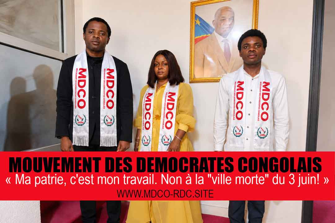 DÉCLARATION POLITIQUE DU MOUVEMENT DES DÉMOCRATES CONGOLAIS (MDCO)